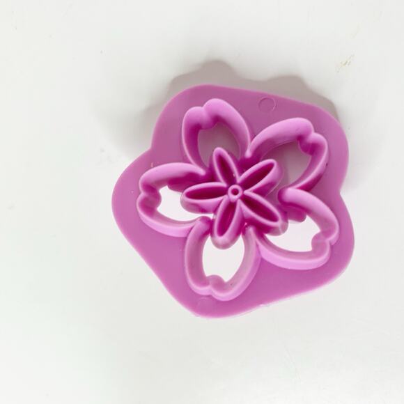 Silicone Mold Lot Of 3 Heart Snowflake Mould Wax Soap Chocolate Resin Clay - Picture 7 of 11